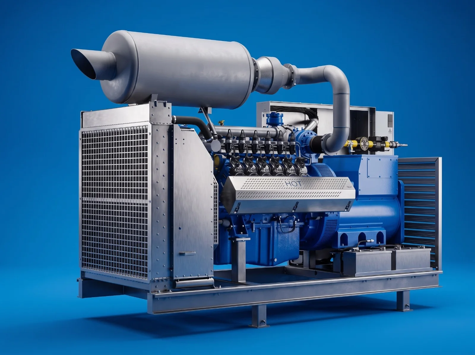 R Schmitt Enertec ENERGY-LINE M12 G500 50 Hz Natural Gas Generator Set